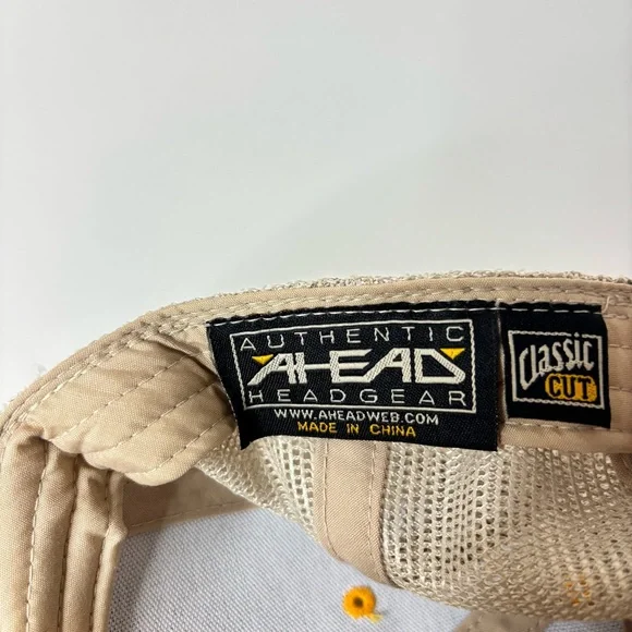 Ahead 123rd US Open LACC Golf Trucker Hat Green Gold Mesh Snapback Classic Cut - Picture 2 of 3